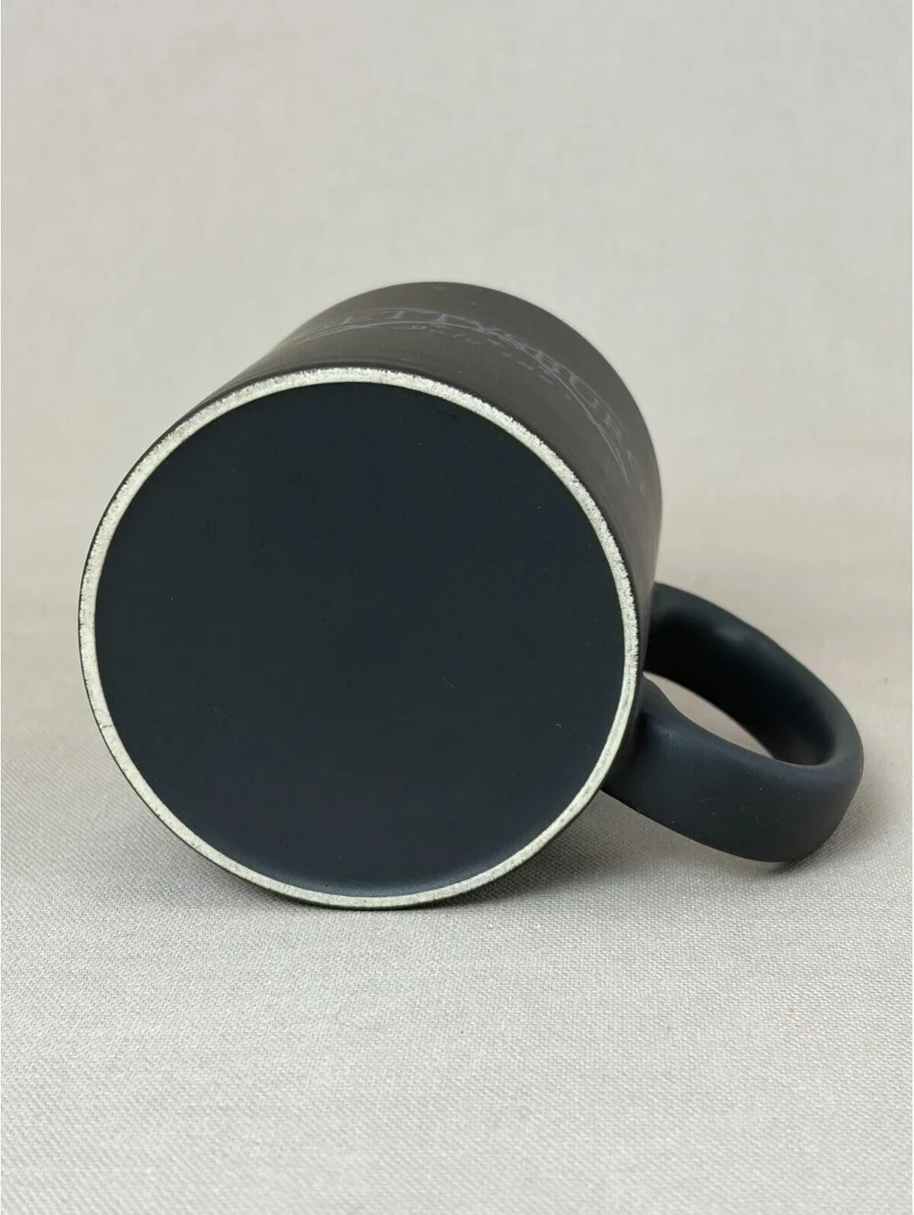 Gettysburg July 1863 Coffee Mug Crossed Swords Civil War Matte Black Ceramic Cup